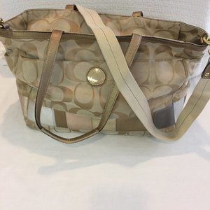 Coach Large Tote Bag and Wallet